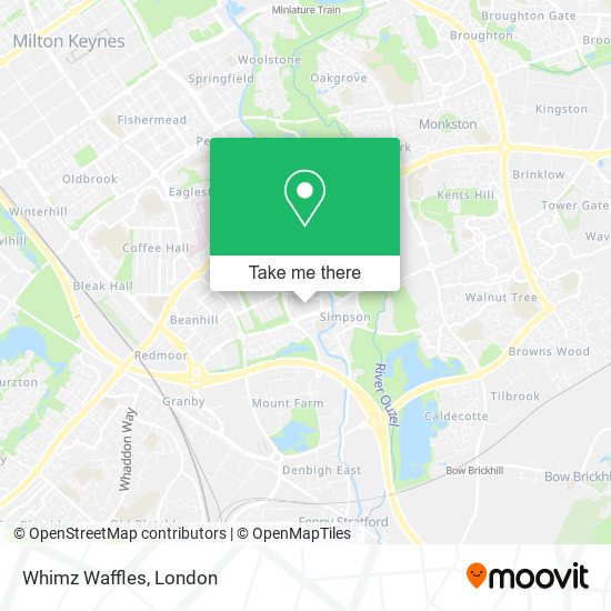 Whimz Waffles map