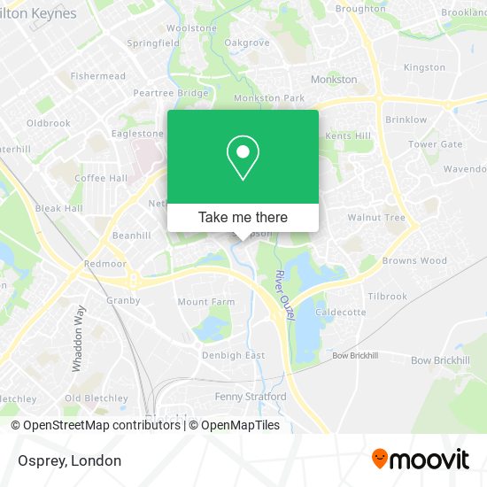 Osprey map
