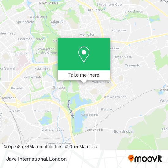 Jave International map