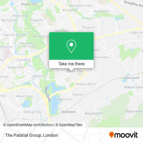 The Palatial Group map