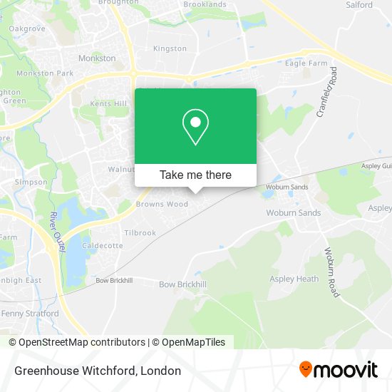 Greenhouse Witchford map