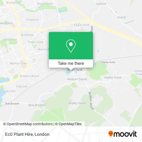 Ec0 Plant Hire map