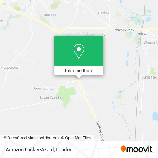Amazon Locker-Akard map