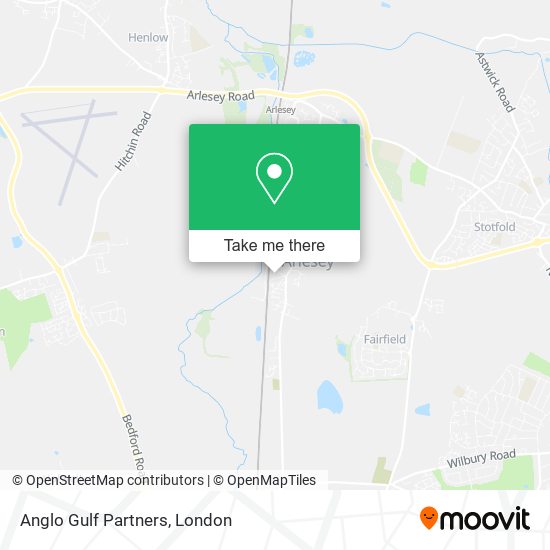 Anglo Gulf Partners map