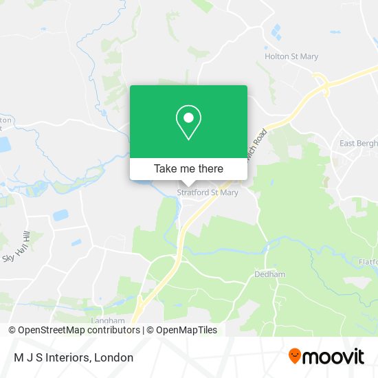 M J S Interiors map
