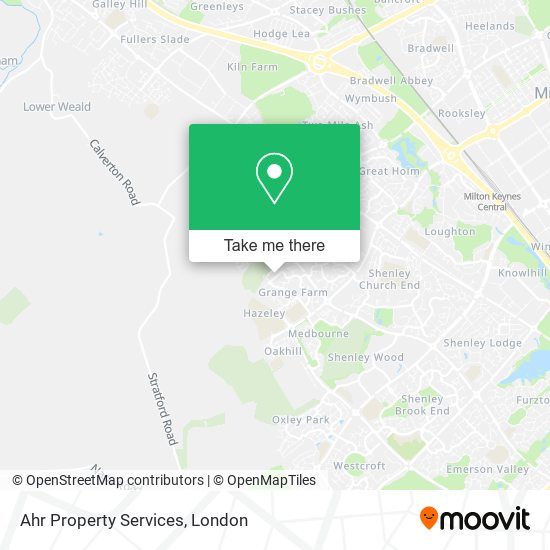 Ahr Property Services map