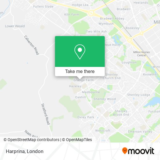 Harprina map