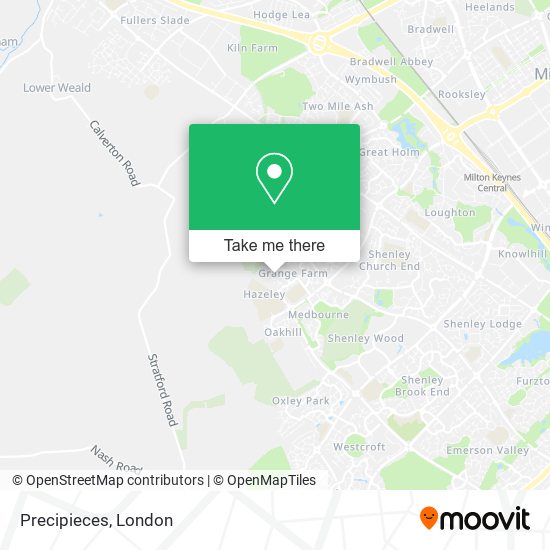 Precipieces map