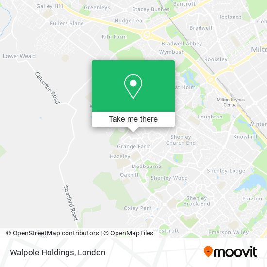 Walpole Holdings map