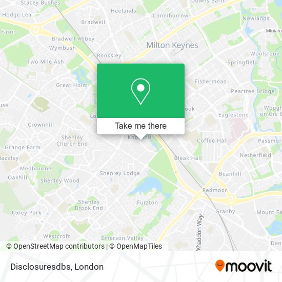 Disclosuresdbs map
