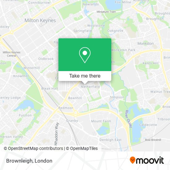 Brownleigh map