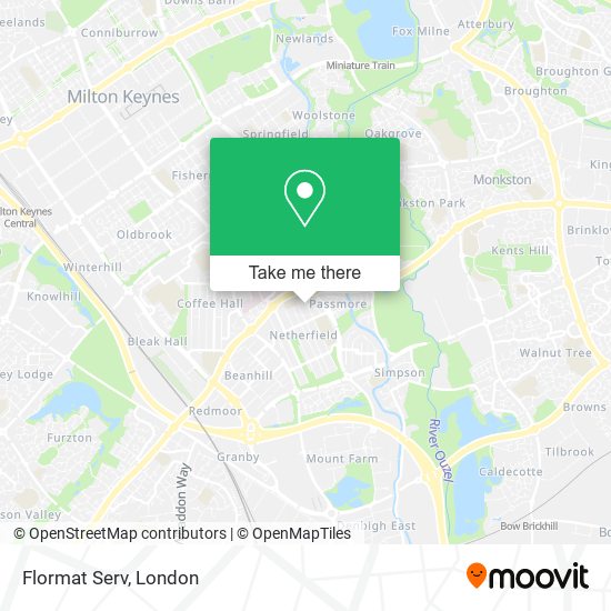 Flormat Serv map