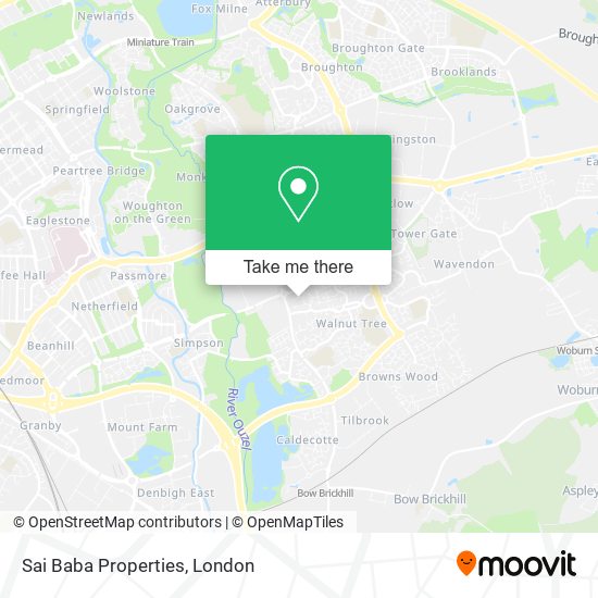 Sai Baba Properties map