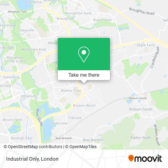 Industrial Only map