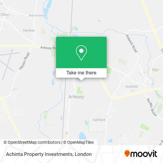 Achinta Property Investments map