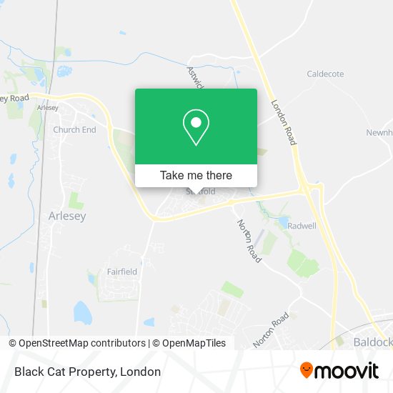 Black Cat Property map