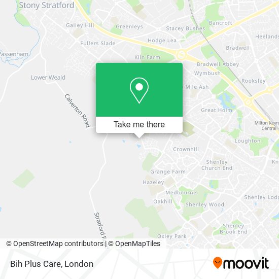 Bih Plus Care map
