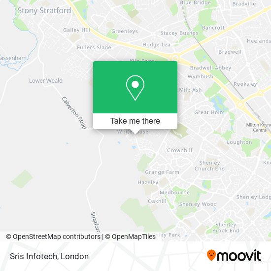 Sris Infotech map