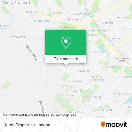 Kirori Properties map