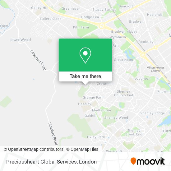 Preciousheart Global Services map