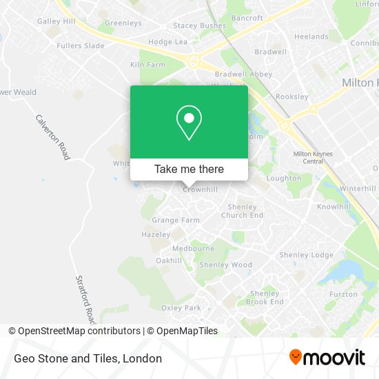 Geo Stone and Tiles map