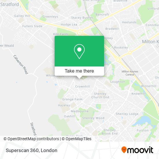 Superscan 360 map