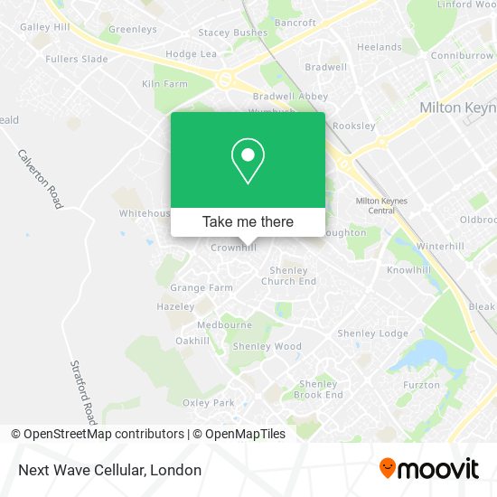 Next Wave Cellular map