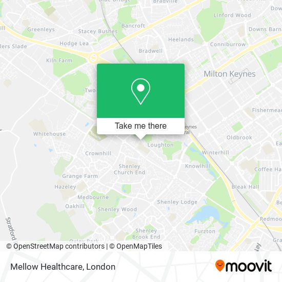 Mellow Healthcare map