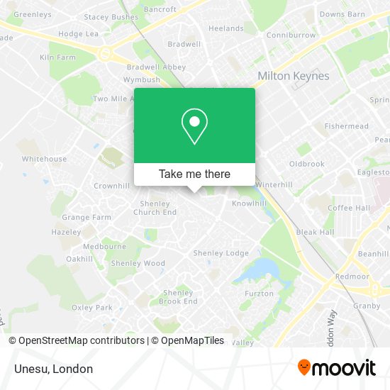 Unesu map
