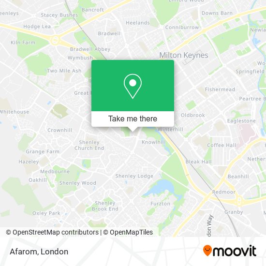 Afarom map