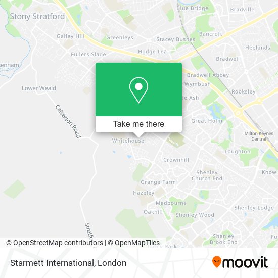 Starmett International map