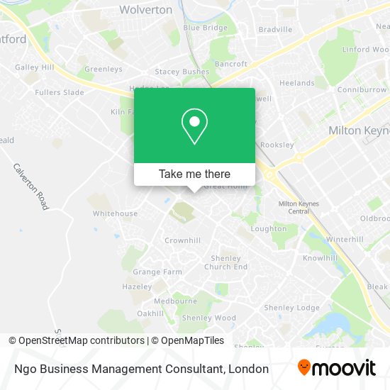 Ngo Business Management Consultant map
