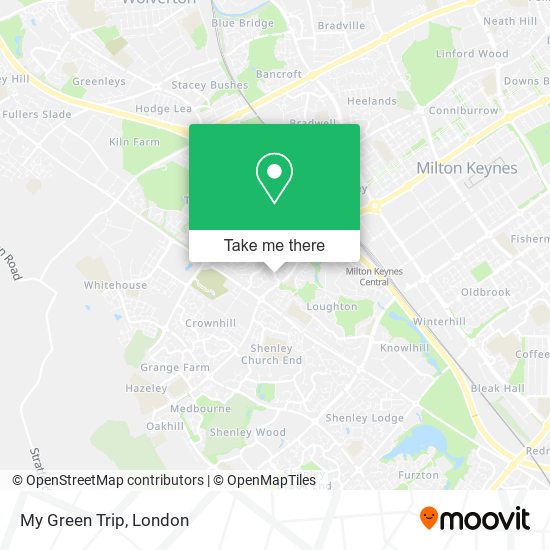 My Green Trip map