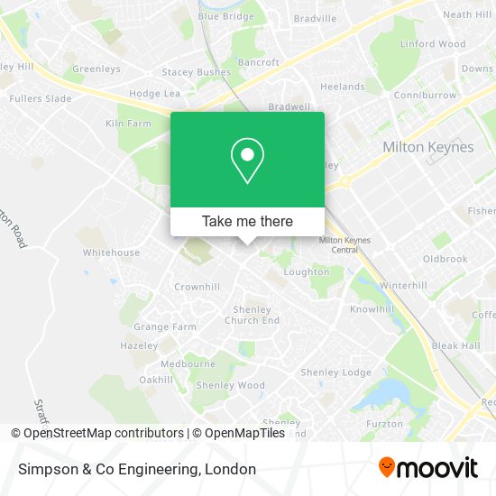 Simpson & Co Engineering map