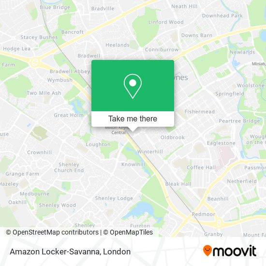 Amazon Locker-Savanna map