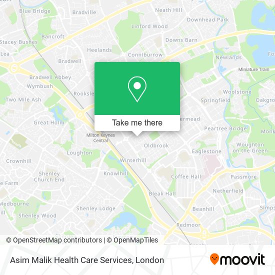 Asim Malik Health Care Services map