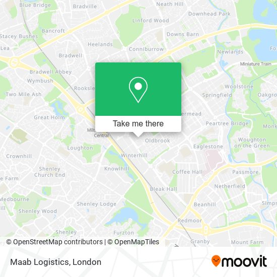 Maab Logistics map