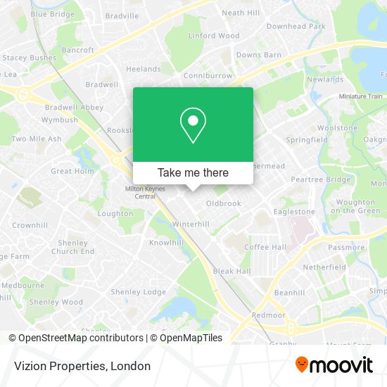 Vizion Properties map