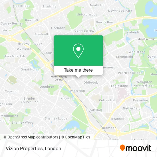 Vizion Properties map