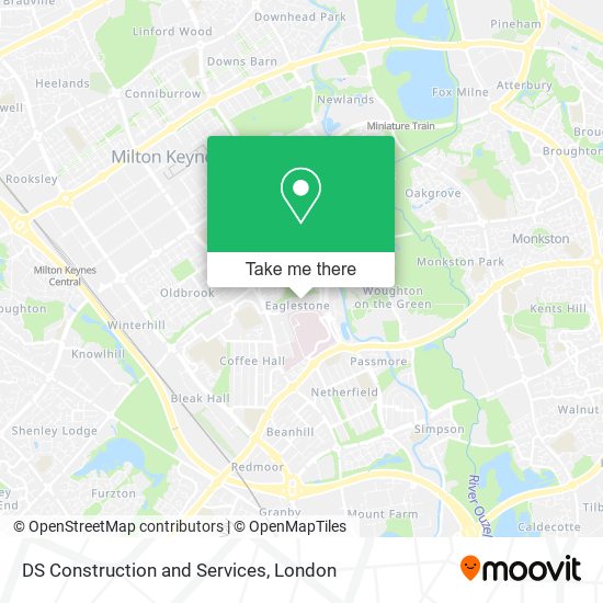 DS Construction and Services map