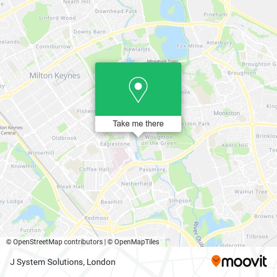 J System Solutions map