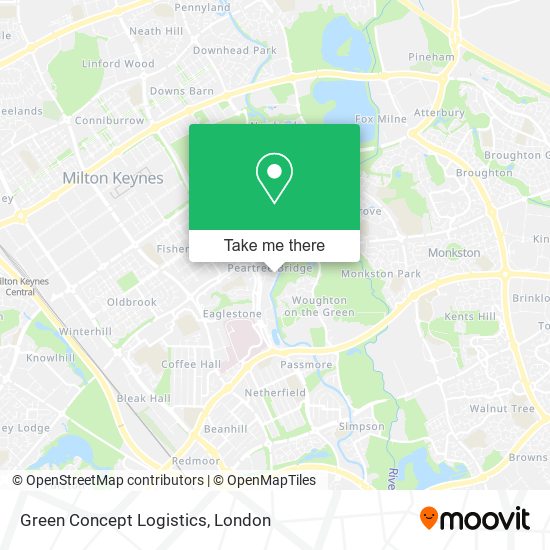 Green Concept Logistics map