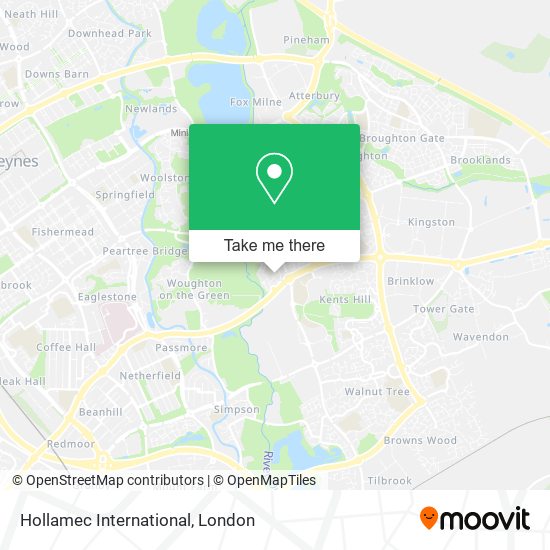Hollamec International map