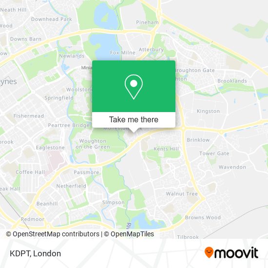 KDPT map