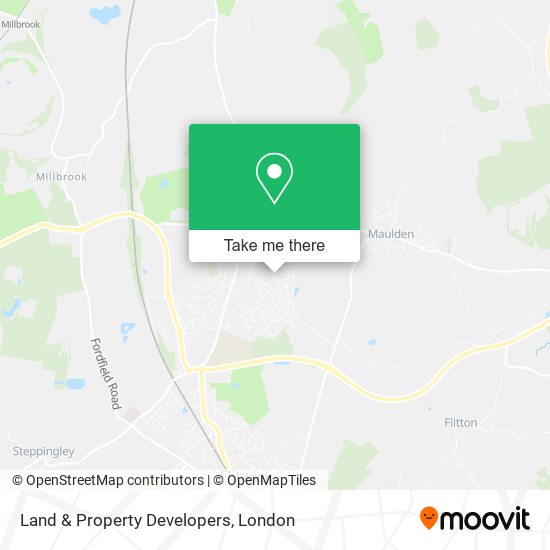 Land & Property Developers map