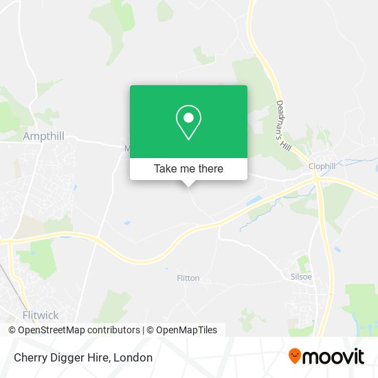 Cherry Digger Hire map
