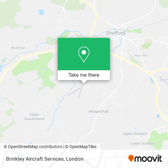 Brinkley Aircraft Services map