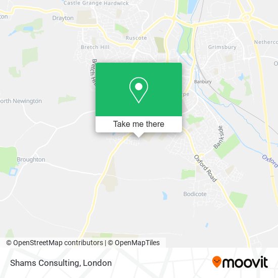 Shams Consulting map