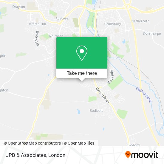 JPB & Associates map
