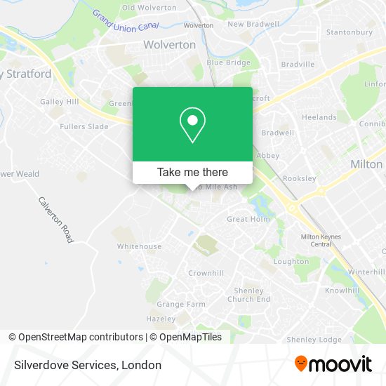 Silverdove Services map